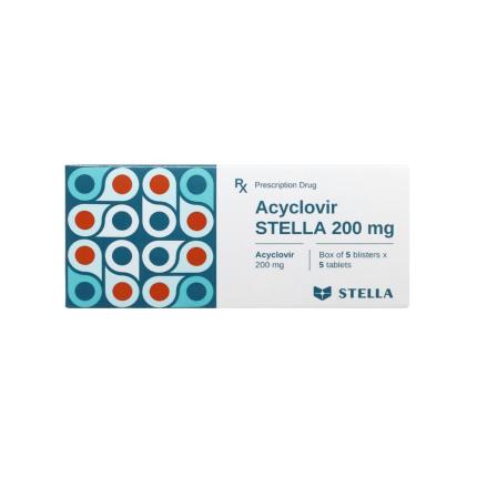 Thuốc Acyclovir 200mg Stella