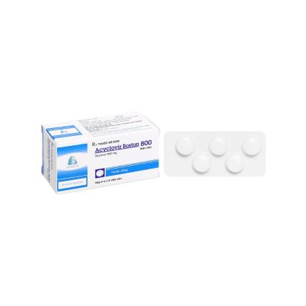 Thuốc Acyclovir Boston 800 - Phòng ngừa và điều trị tái nhiễm virus