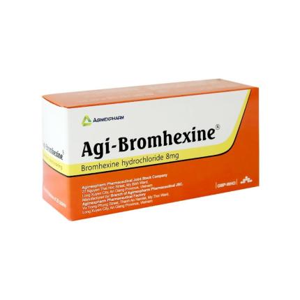 Thuốc Agi-Bromhexine 8mg