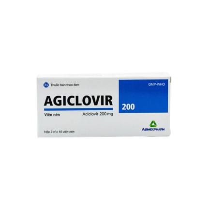 Agiclovir Aciclovir 200Mg Agimexpharm 