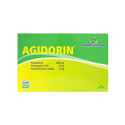 Thuốc Agidorin 500/5/2mg
