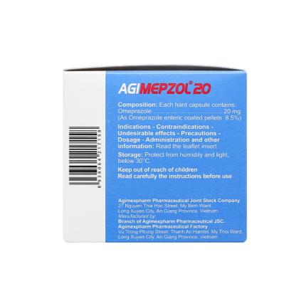 Thuốc Agimepzol 20