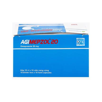 Thuốc Agimepzol 20 - Điều trị trào ngược, loét dạ dày tá tràng