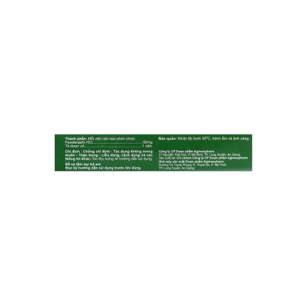 Thuốc Agimfast 60 (60mg)
