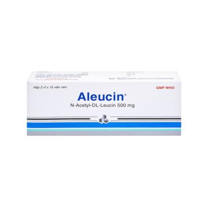 Thuốc Aleucin 500mg Bidiphar điều trị các cơn chóng mặt