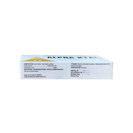 Thuốc Alpha-Ktal 4200 IU - Chống viêm, ngừa nhiễm trùng hộp 20 viên