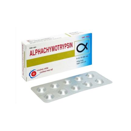 Thuốc Alphachymotrypsin Armephaco 4200 IU