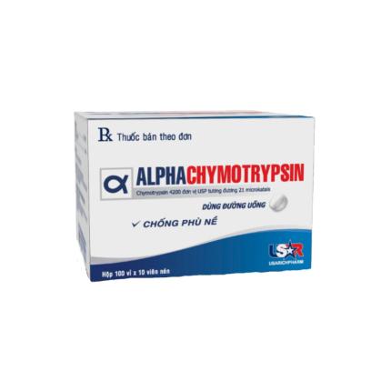 Thuốc Alphachymotrypsin Phong Phú 4200 IU