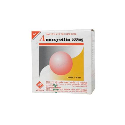  Amoxycilin 500mg Vidipha