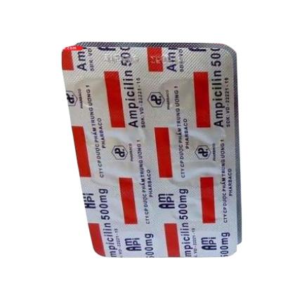 Thuốc Ampicilin 500mg Pharbaco