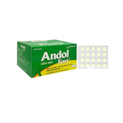 Thuốc Andol Fort 500mg