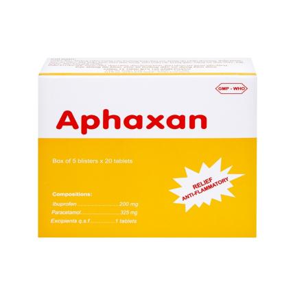 Thuốc Aphaxan Giảm đau, Chống Viêm