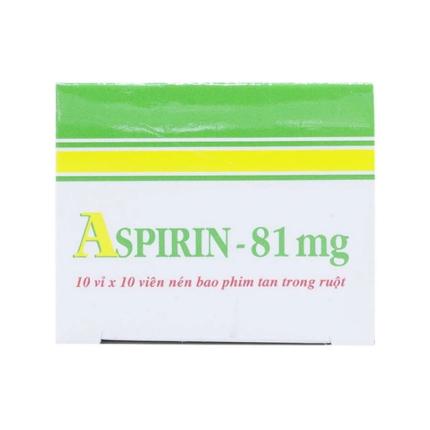 Thuốc Aspirin Domesco (81mg) Phòng Ngừa Nhồi Máu Cơ Tim, đột Quỵ