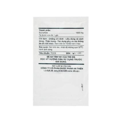 Thuốc AT Sucralfate 1000mg - Điều trị loét dạ dày, tá tràng