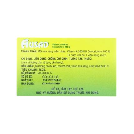 Thuốc Ausad 5000 IU Mebiphar