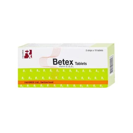 Betex 100mg/200mg/200mcg 50 viên