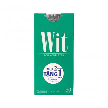 Thuốc bổ mắt Wit (60 viên) - Tăng cường thị lực cho mắt