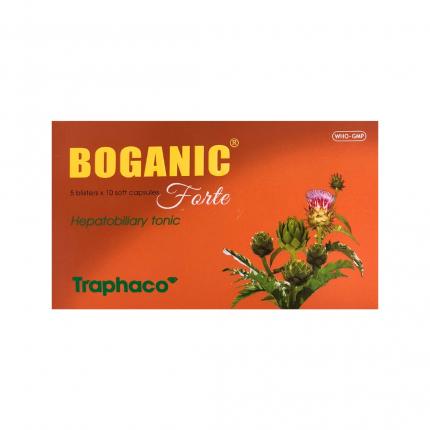 Thuốc Boganic Forte viên nang hộp 5 vỉ x 10 viên