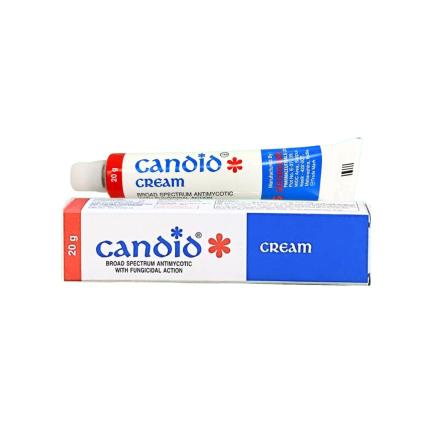 Thuốc Bôi Candid Cream Glenmark Điều Trị Nấm Ngoài Da Tuýp 20g