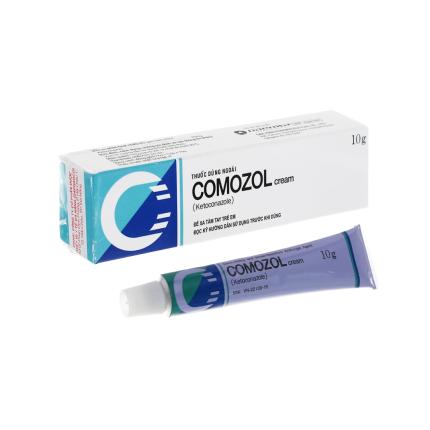Thuốc Bôi Comozol Điều Trị Nấm Ngoài Da Tuýp 10g