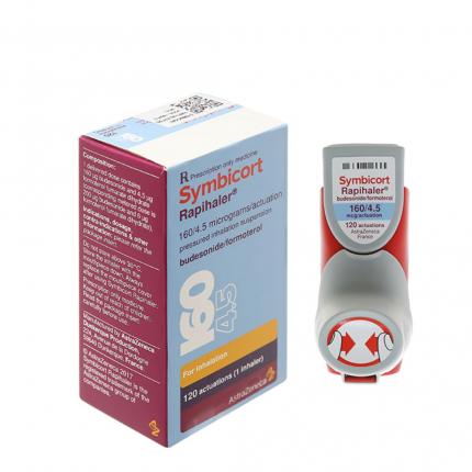 Thuốc bột Symbicort Rapihaler Astrazeneca 120 Liều