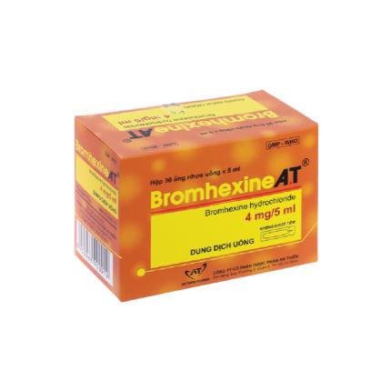 Thuốc Bromhexine AT 4mg/5ml