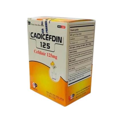 Thuốc Cadicefdin Usp Pharma 125mg