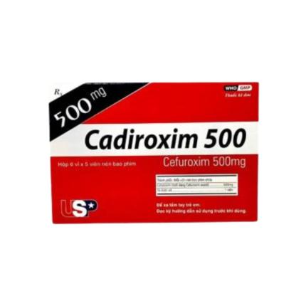 Thuốc Cadiroxim 500mg