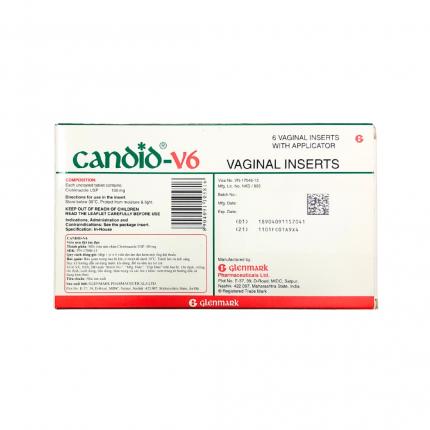 Thuốc Candid V6 (100mg) - Điều trị nhiễm nấm Candida