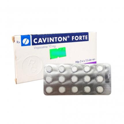 Cavinton Forte Điều Trị Rối Loạn Tuần Hoàn Máu Não