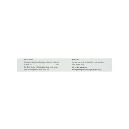 Cefbuten 200mg Amvi