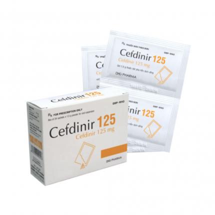 Thuốc Cefdinir 125mg - HV