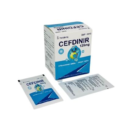 Thuốc Cefdinir SPharm 125mg