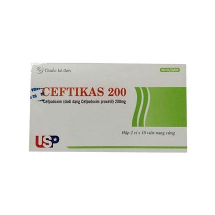 Thuốc Ceftikas Usp 200mg