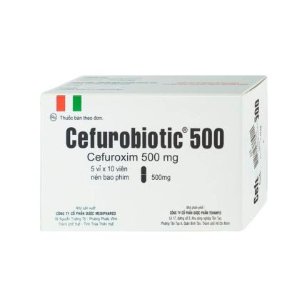 Thuốc Cefurobiotic Medipharco 500mg