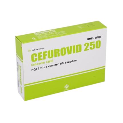 Thuốc Cefurovid Vidipha 250mg (Hộp 10 viên)