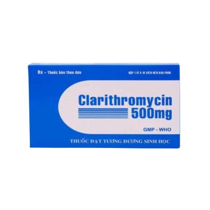 Thuốc Clarithromycin Tipharco 500mg