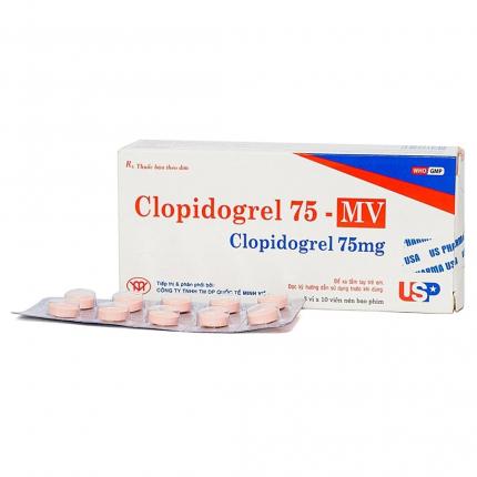 Thuốc Clopidogrel 75Mg