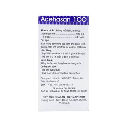 Thuốc Cốm Acehasan 100mg