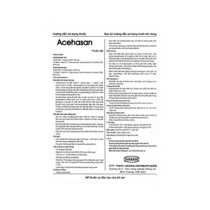 Thuốc Cốm Acehasan 100mg