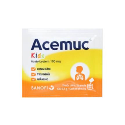 Cốm Acemuc Kids 100mg (30 Gói) (4)