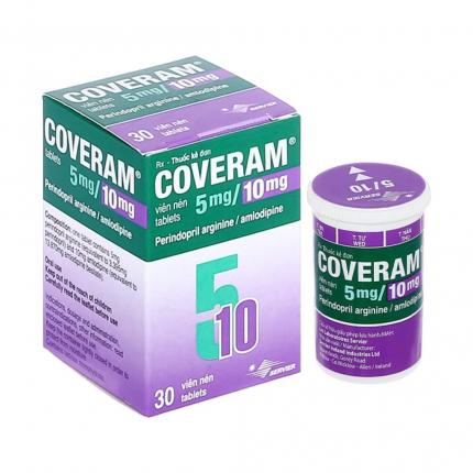 Thuốc Coveram 5mg/10mg