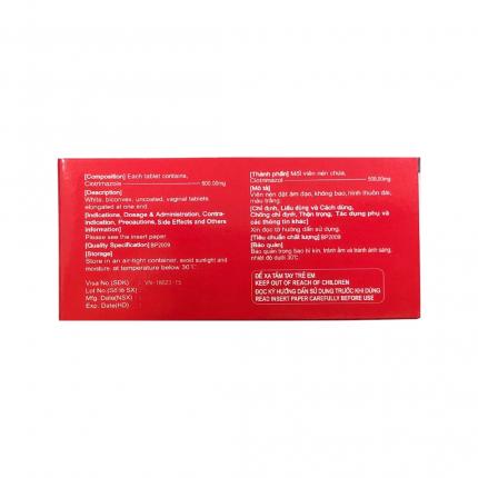 Thuốc đặt Chimitol Vaginal Tab