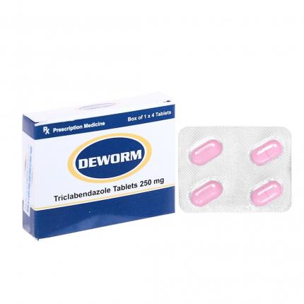 Thuốc Deworm 250mg Trị bệnh sán lá gan