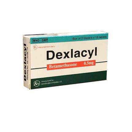 Thuốc Thuốc Dexlacyl Khapharco 0,5mg