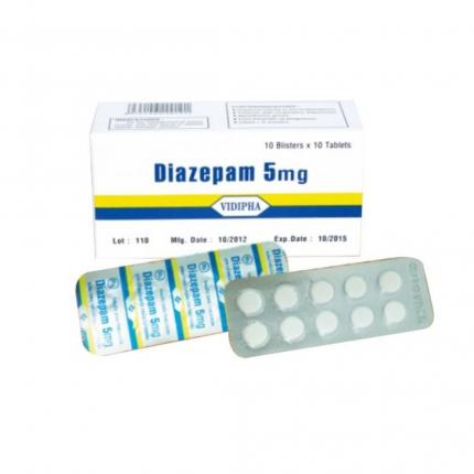Thuốc Diazepam 5mg Vidiphar Điều trị rối loạn lo âu