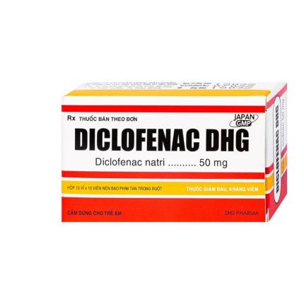 Thuốc Diclofenac DHG 