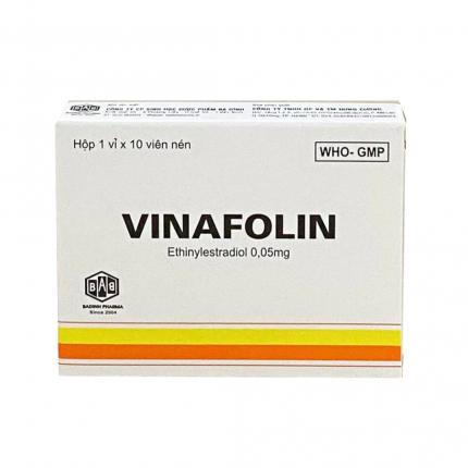 Thuốc điều trị hoocmon Vinafolin 0,05mg