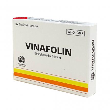 Thuốc điều trị hoocmon Vinafolin 0,05mg