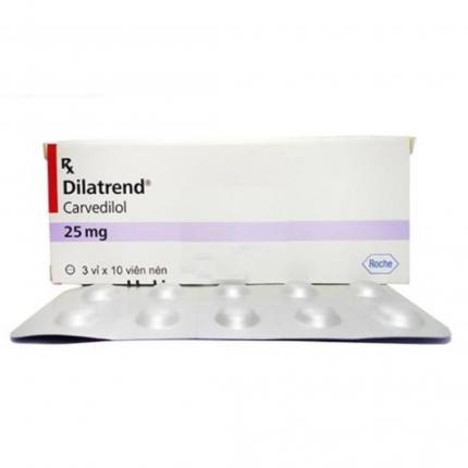 Thuốc Dilatrend 25mg